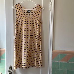 Dusen Dusen dot print dress sz M